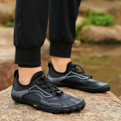 Herrenschuhe mit extrabreiter Zehenbox