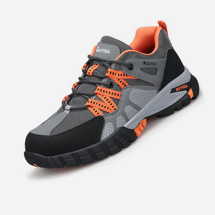 Orthopädische Schuhe Männer Stahlkappe Spitze