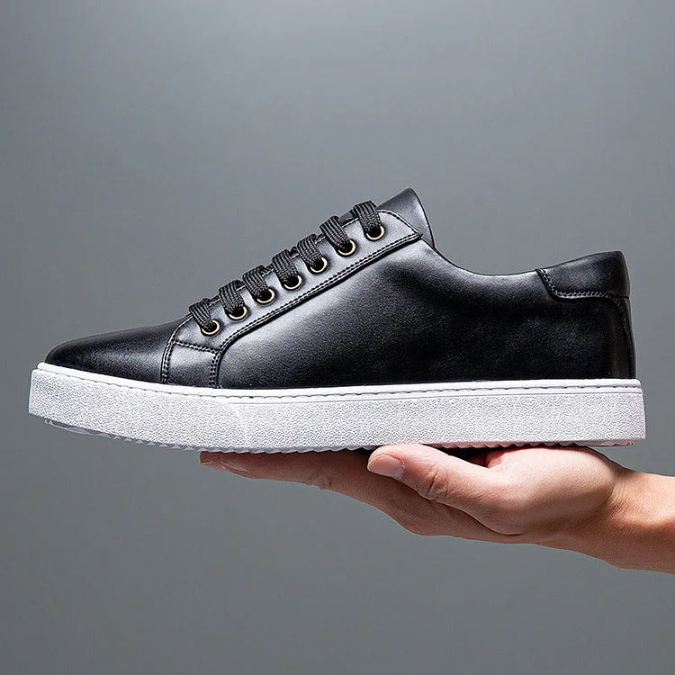 Trendige Herren-Sneaker im britischen Stil polierte Freizeitschuhe