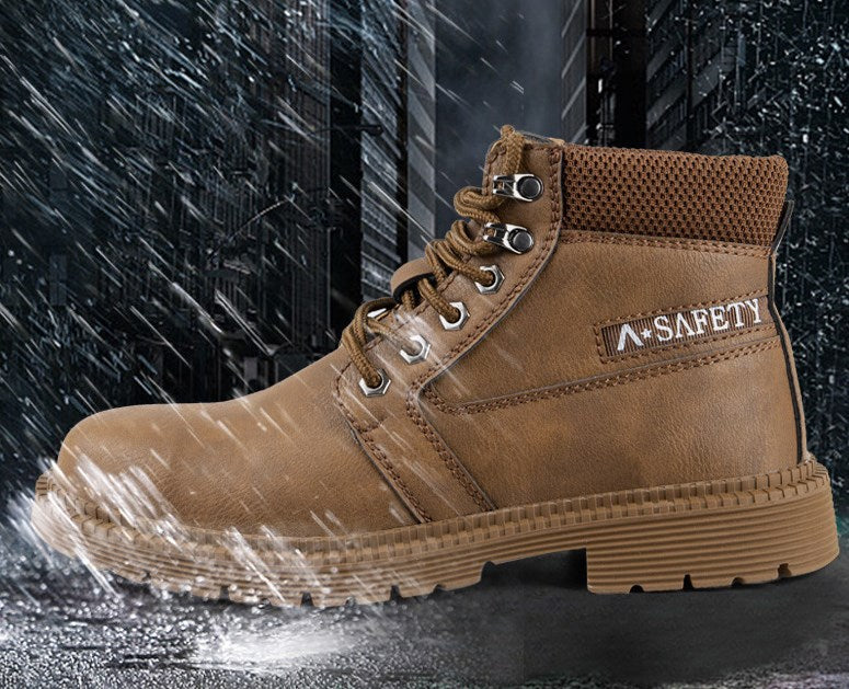 Schlag- Stichschutzschuhe mit weicher Sohle