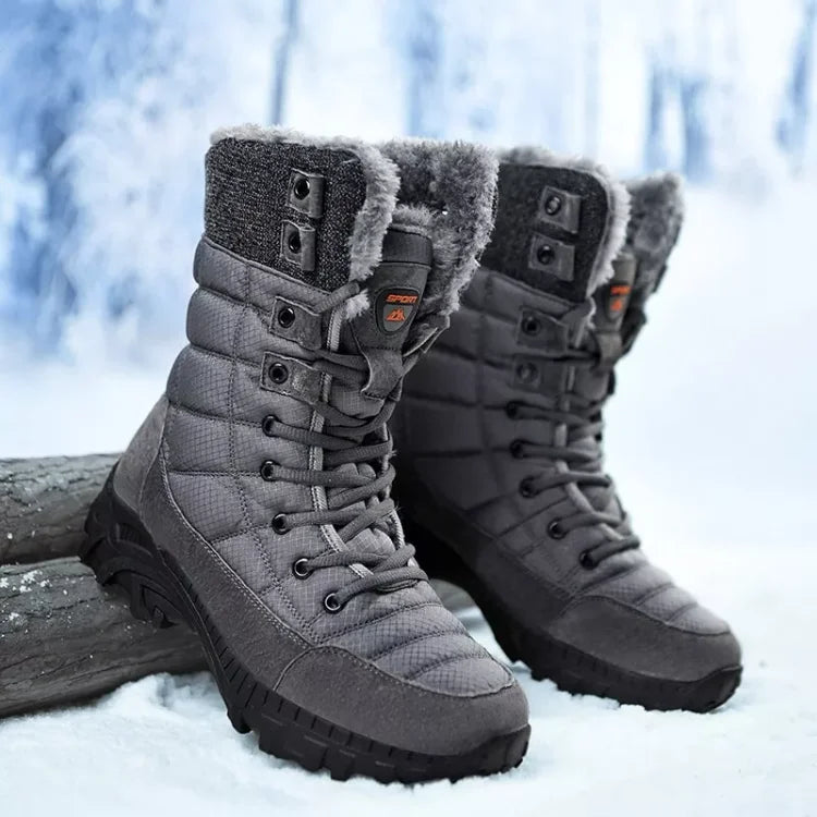 Fellgefütterte Winterstiefel für Herren – Wadenhoch