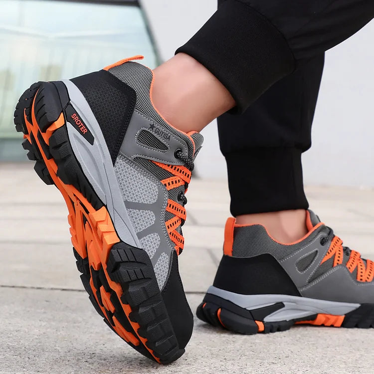 Orthopädische Schuhe Männer Stahlkappe Spitze