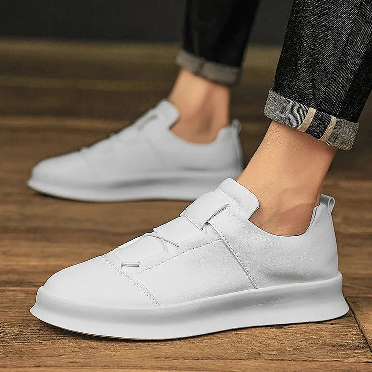 Herrenschuhe Atmungsaktive leichte flache Sneakers