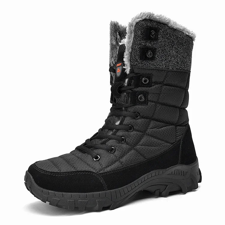Fellgefütterte Winterstiefel für Herren – Wadenhoch