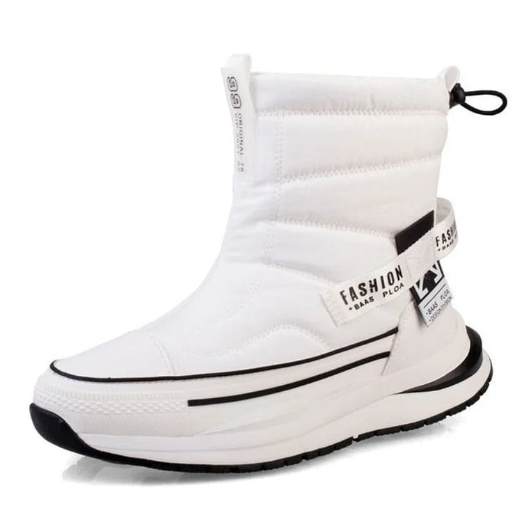 Footwearstorm Paar Orthopädische Stiefel Mehrfarbige warme Plüschschuhe