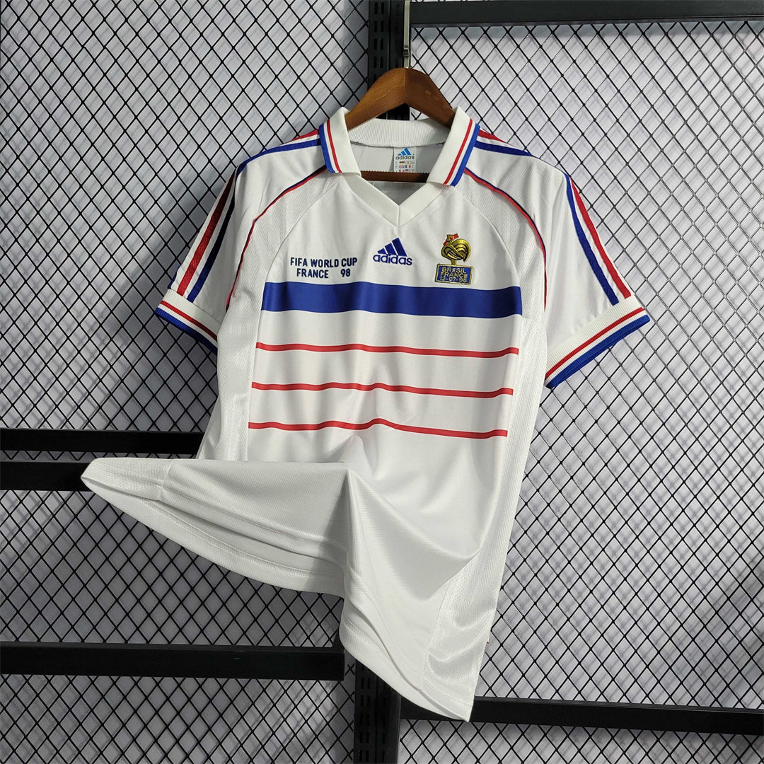 Zidane France Away 1998 Shirt