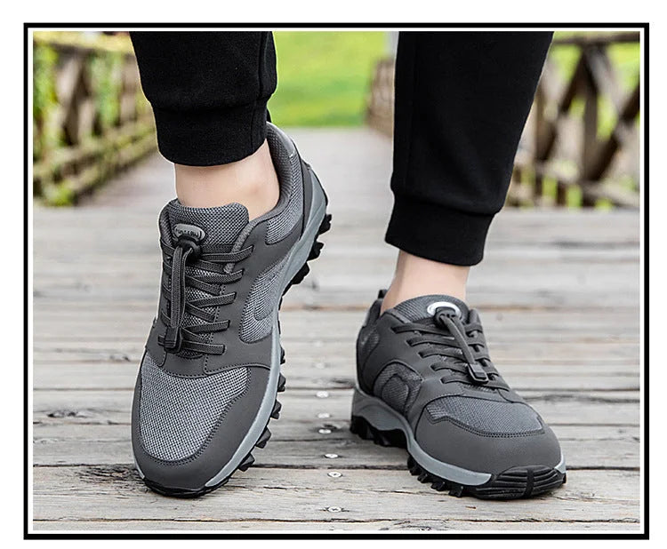 Rutschfeste atmungsaktive modische Wanderschuhe mit weicher Sohle