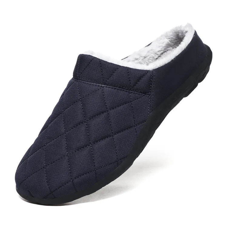 Baumwollpantoffeln Indoor One Pedal Lazy Shoes