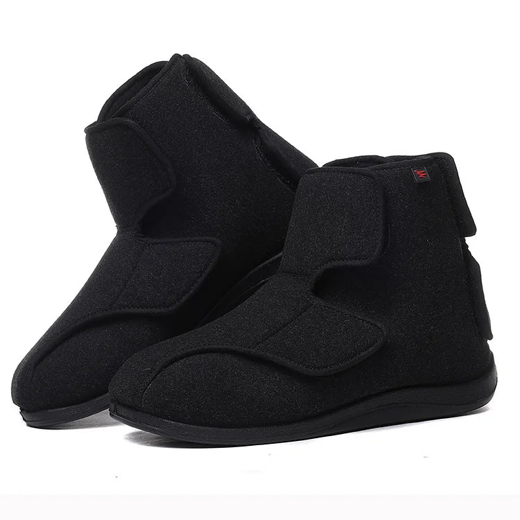 Orthopädische warme verstellbare extra breite Stiefel