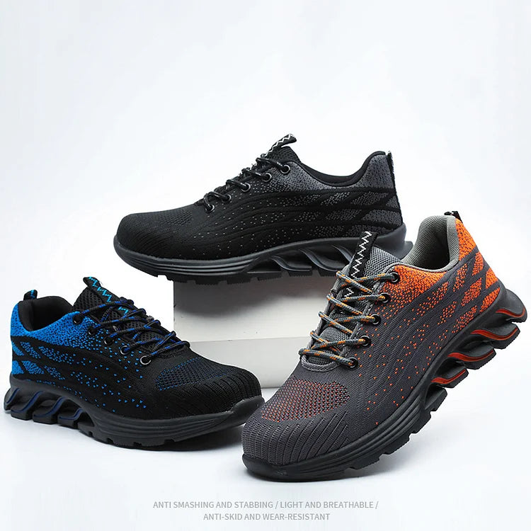 Sicherheitsschuhe Herren-Sneaker mit Stahlkappe