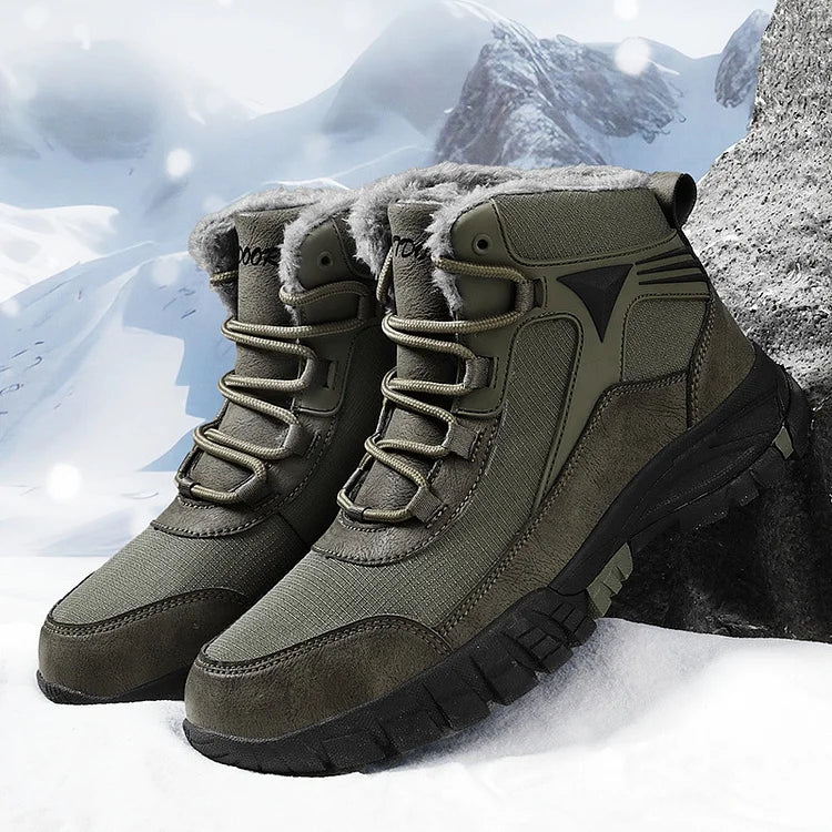 Herren Anti-Rutsch Winterstiefel