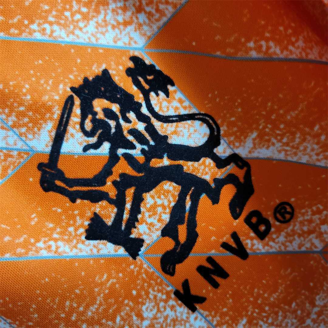 Netherlands Home Jersey 1988 European Championship Victory