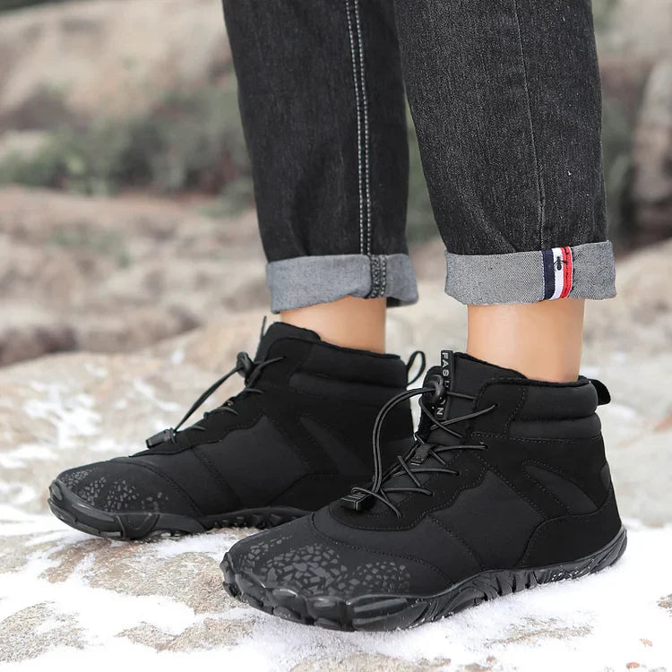 Winter Barfußschuhe Outdoor Warme und wasserdichte Schneestiefel