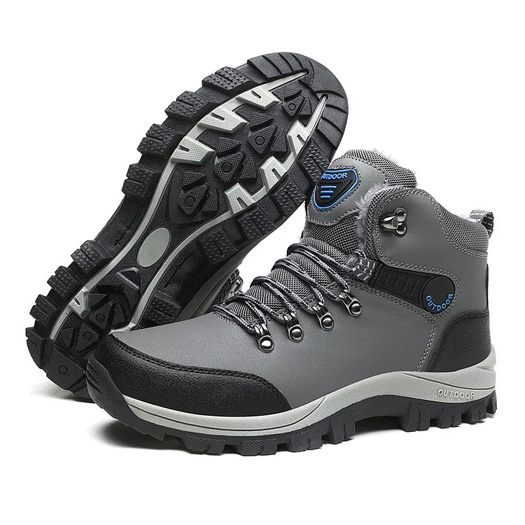 Orthopädische Herren Winter Outdoor Sports Schnürstiefel Wanderschneestiefel