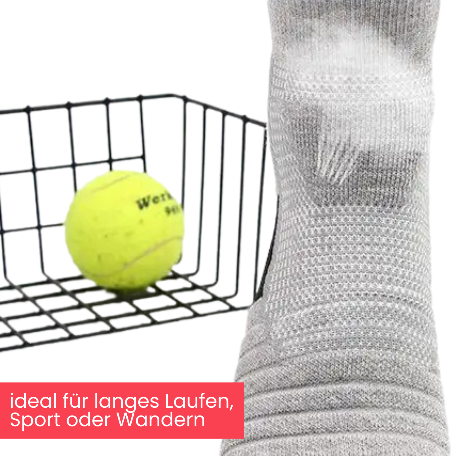 OrthoDay Socken – Atmungsaktive Socken - Sport und Alltag