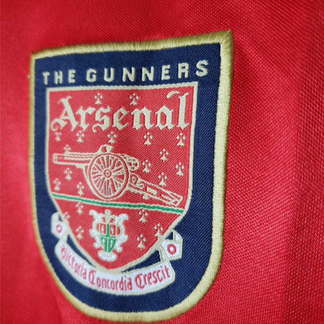 Arsenal Home Shirt Red 1998/99