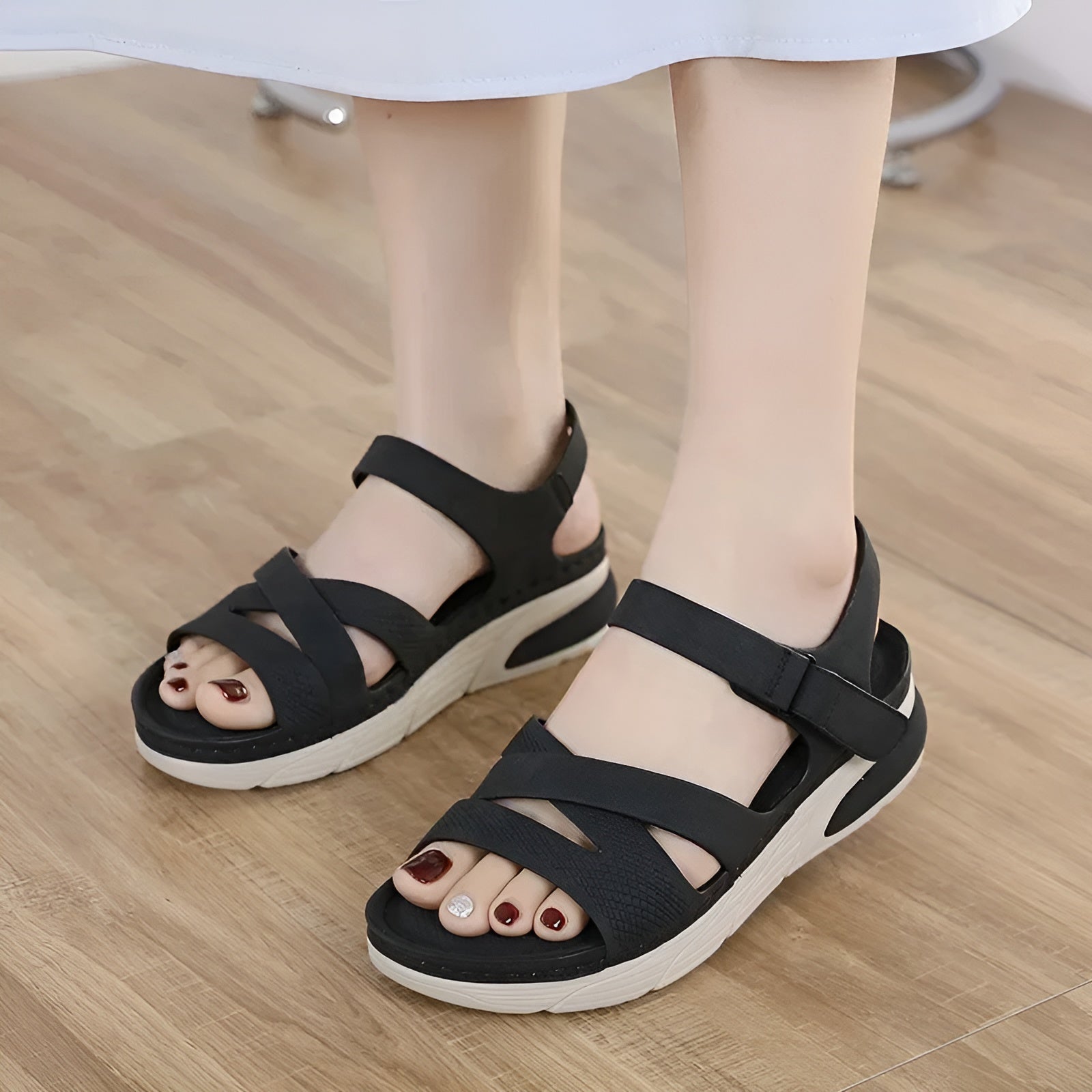 Sandalen Damen – Elegante Wedge-Heel Sandalen für den Sommer