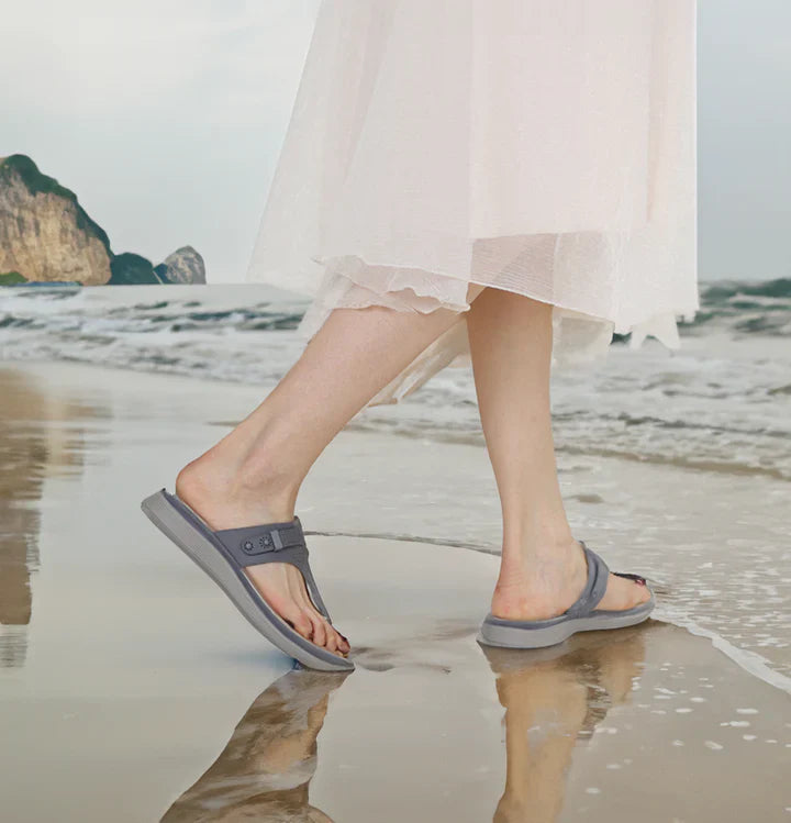 Orthopädische Flip Flops – OrthoDay Sintra - Schwarz