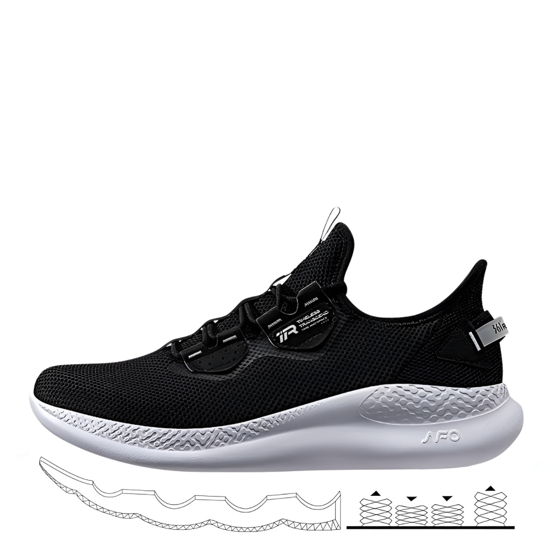 Orthopädische Schuhe Herren - 361 Degrees Nfo One Pedal Sneakers
