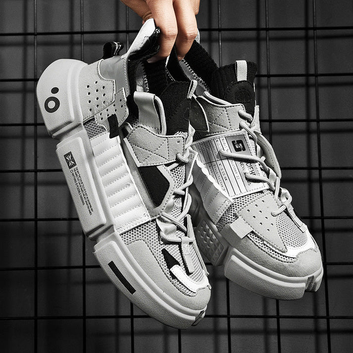 Herrenschuhe - Komfortable Trekking-Sneaker