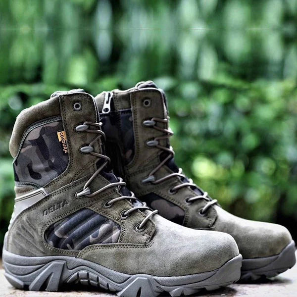 Herren Stiefel - Wasserdichte, Taktische Wanderstiefel für Männer