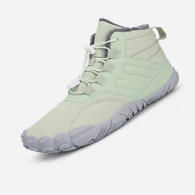 Winter Plüsch Warm Wasserdicht Anti-Rutsch Barfuß Schuhe Outdoor Wandern Sneakers
