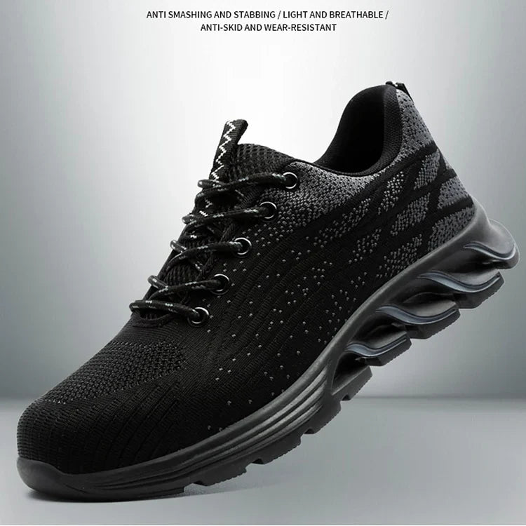 Sicherheitsschuhe Herren-Sneaker mit Stahlkappe