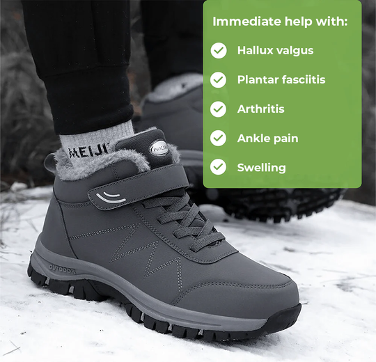 Orthopädische Schuhe Ergonomische Winterstiefel - Schmerzlindernd & Wärmend