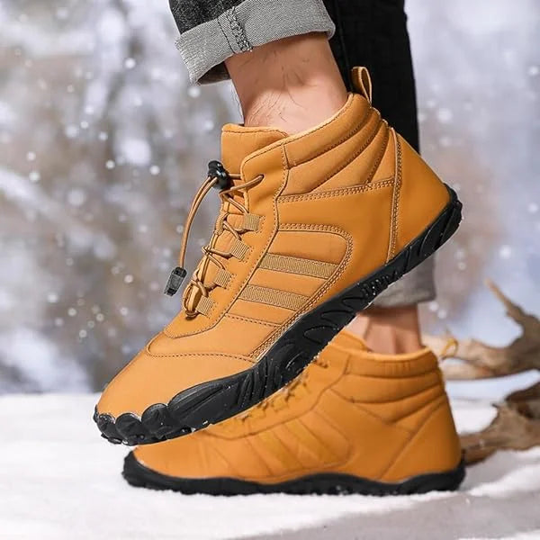 Wasserdichte Winter-Wanderstiefel mit warmem Plüschfutter