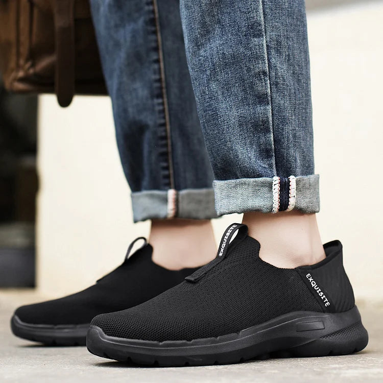 Step Ease Slip-On Wanderschuhe Fahren Faule Schuhe
