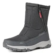 Unisex-Winterstiefel mit seitlichem Reißverschluss – ideal für Schnee & Kälte
