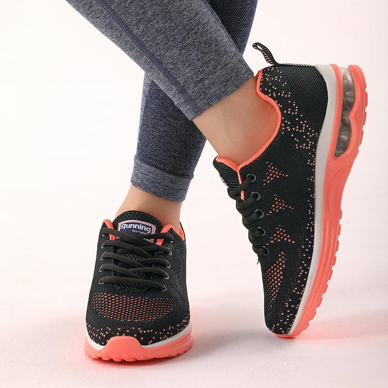 Lamincoa Damen Air-Laufschuhe leichte Damen-Sneaker mit Luftpolster Walking-Tennisschuhe für Damen