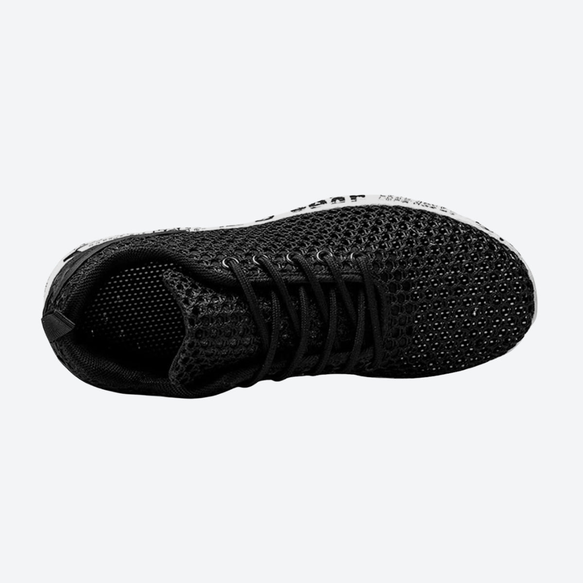 Wanderschuhe Slip-On leichte Mesh-Joggingschuhe Obermaterial aus Strick rutschfest atmungsaktiv Trainingsschuhe