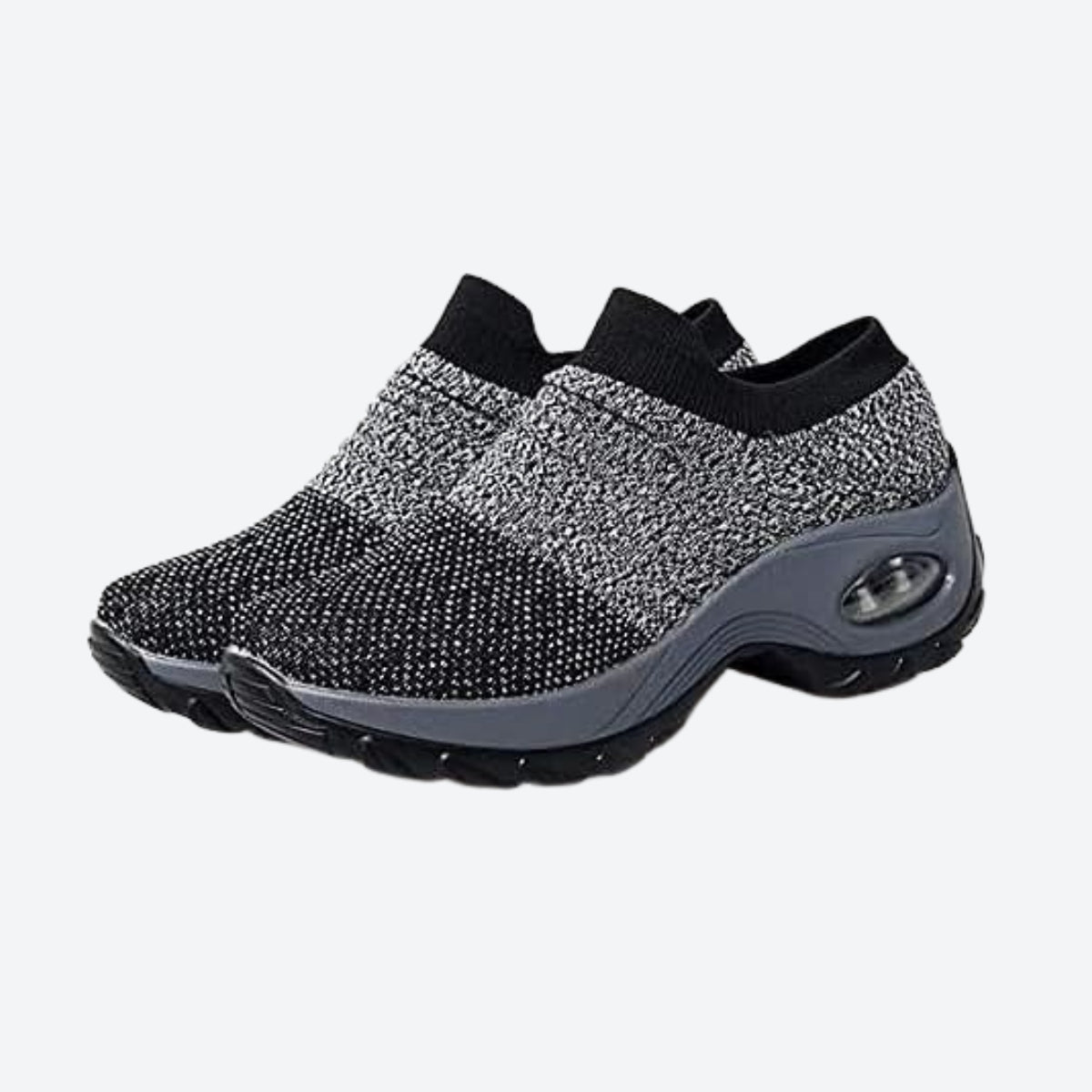 Damen Air Cushion Sport Laufschuhe Atmungsaktive Mesh Walking Slip-on Sneakers