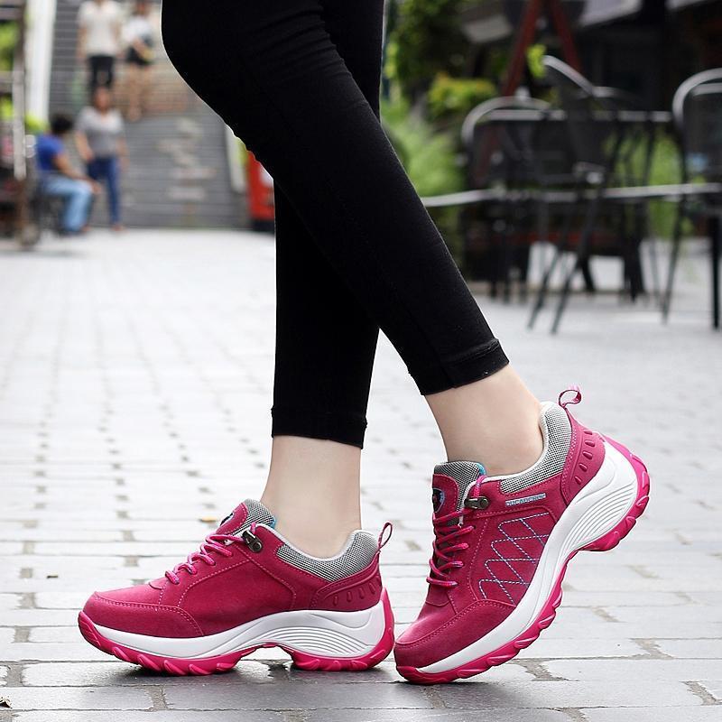 Orthopädische Plateau-Sneakers für Damen
