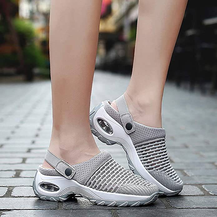 Orthopädische Clogs mit Luftpolsterunterstützung zur Reduzierung des Drucks auf Rücken und Knie