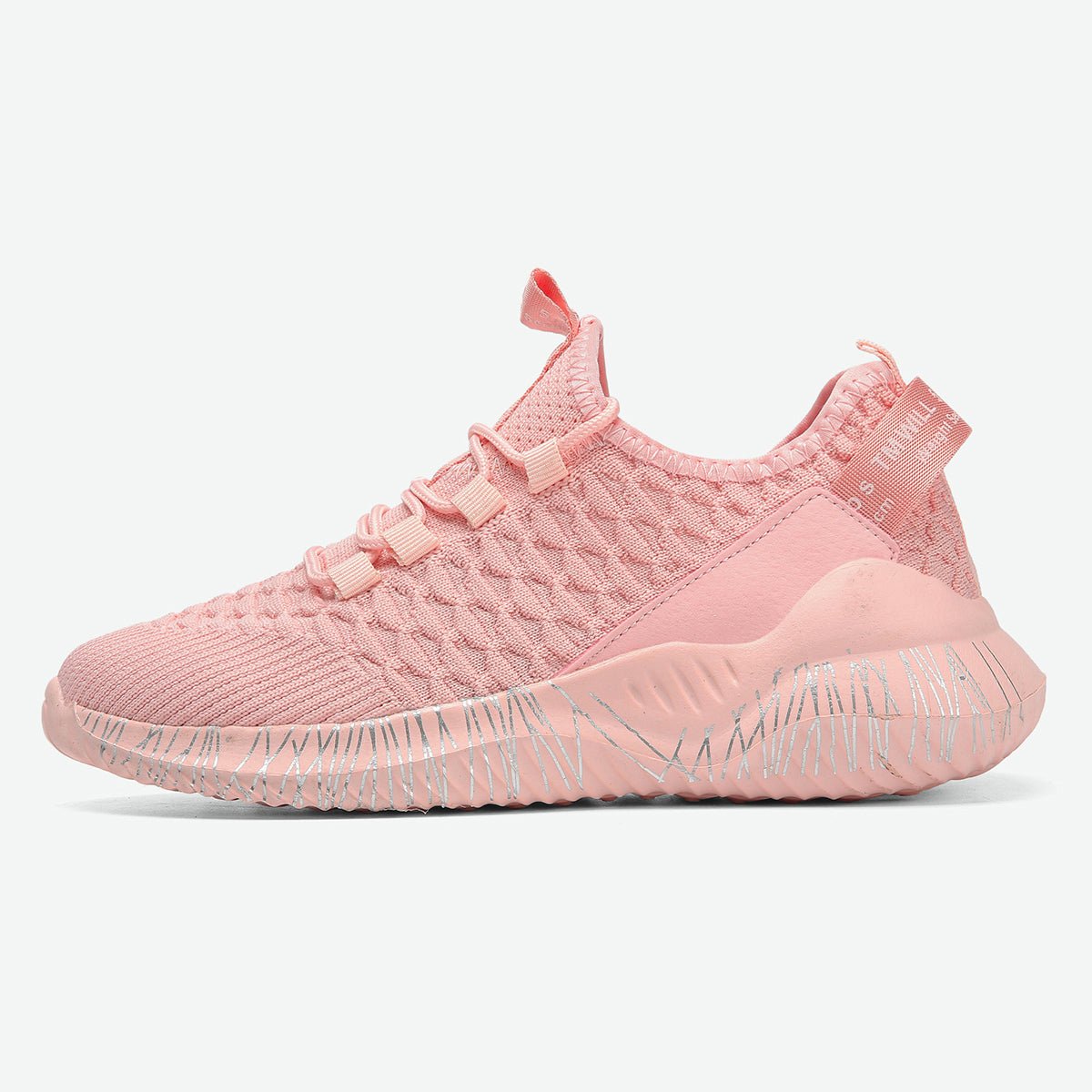 Lopsie Schwarze Tennisschuhe für Damen Wanderschuhe sportliche Sneakers leichte Laufschuhe