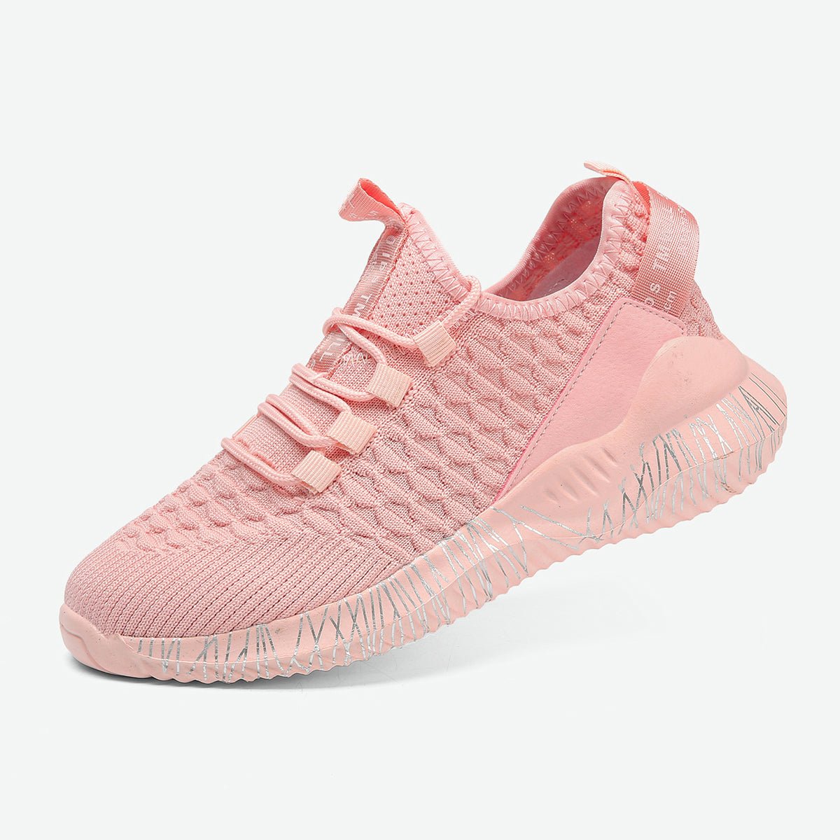 Lopsie Schwarze Tennisschuhe für Damen Wanderschuhe sportliche Sneakers leichte Laufschuhe