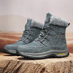 Herren-Schneestiefel warm wasserdicht rutschfest Wanderschuhe