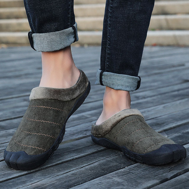 Winter Plüsch Hause Baumwolle Hausschuhe Große Outdoor Schuhe