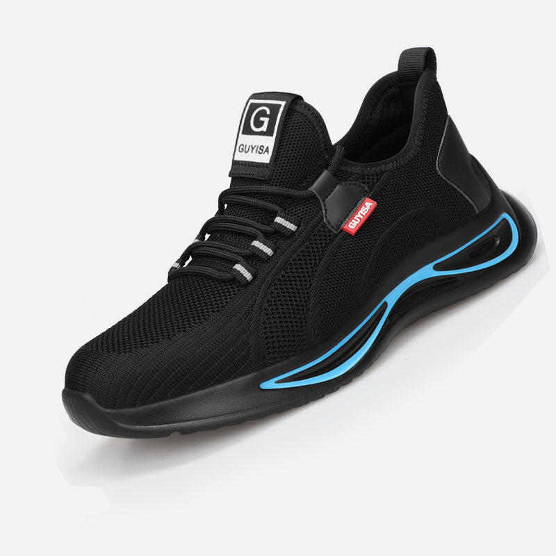 Sicherheitsschuhe mit Stahlkappe Arbeitsschuhe Bequeme und leichte Sicherheitsturnschuhe