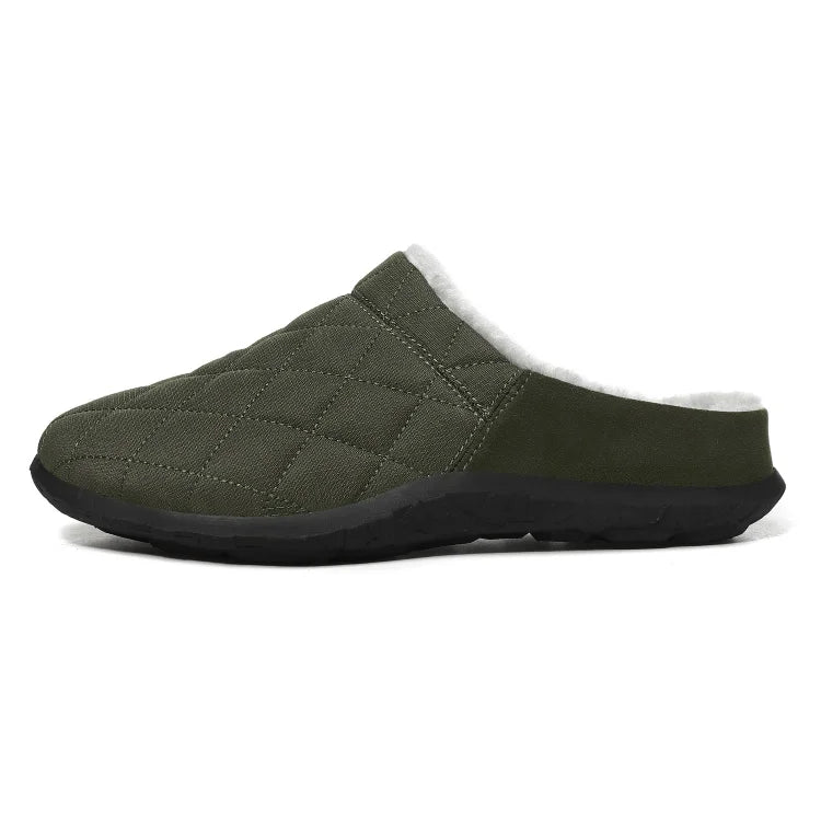 Baumwollpantoffeln Indoor One Pedal Lazy Shoes