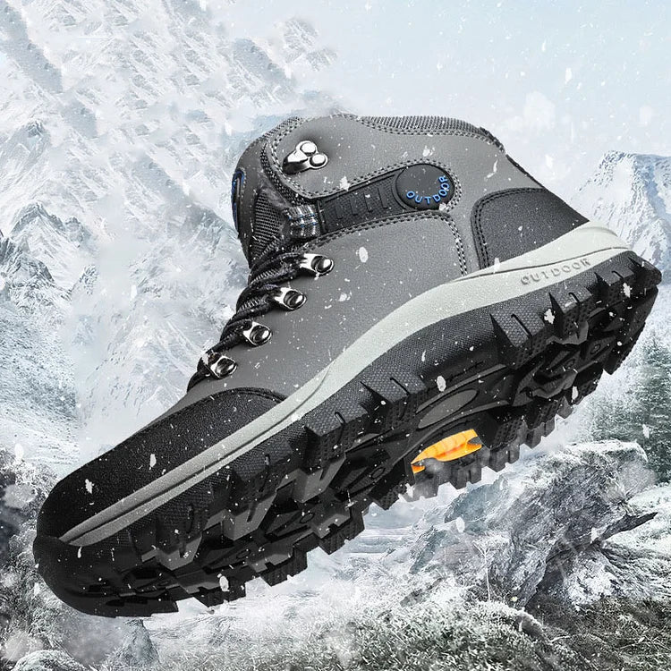 Orthopädische Herren Winter Outdoor Sports Schnürstiefel Wanderschneestiefel