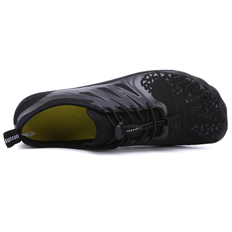 Schwarze universelle rutschfeste Barfuß-Orthopädieschuhe