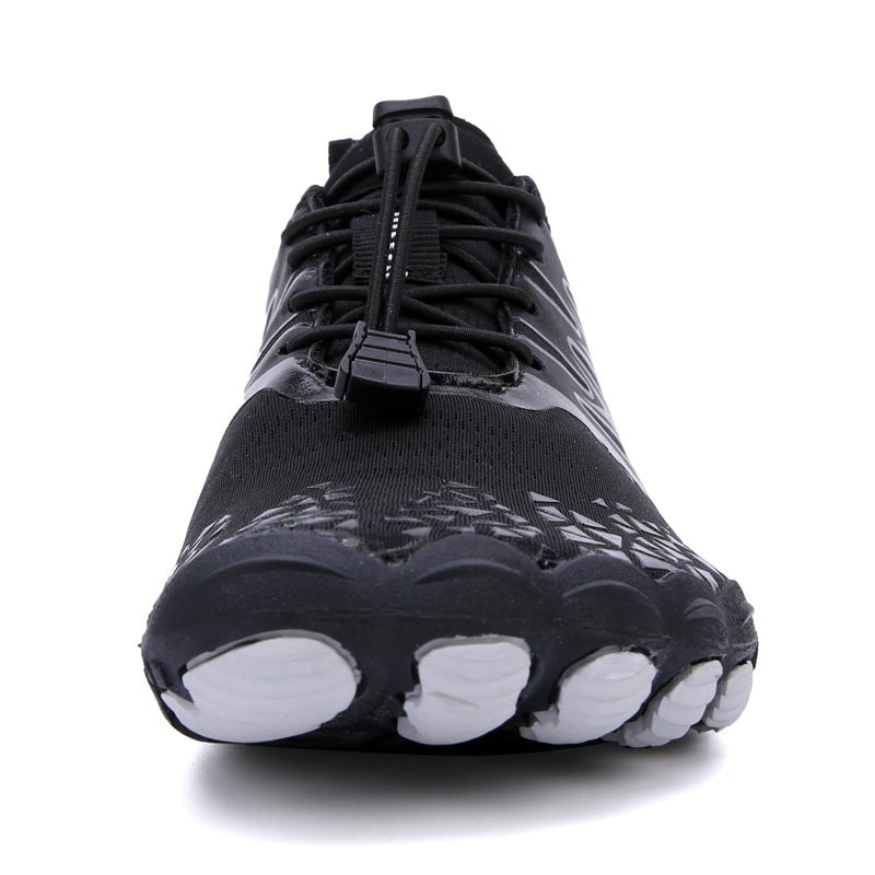 Schwarze universelle rutschfeste Barfuß-Orthopädieschuhe