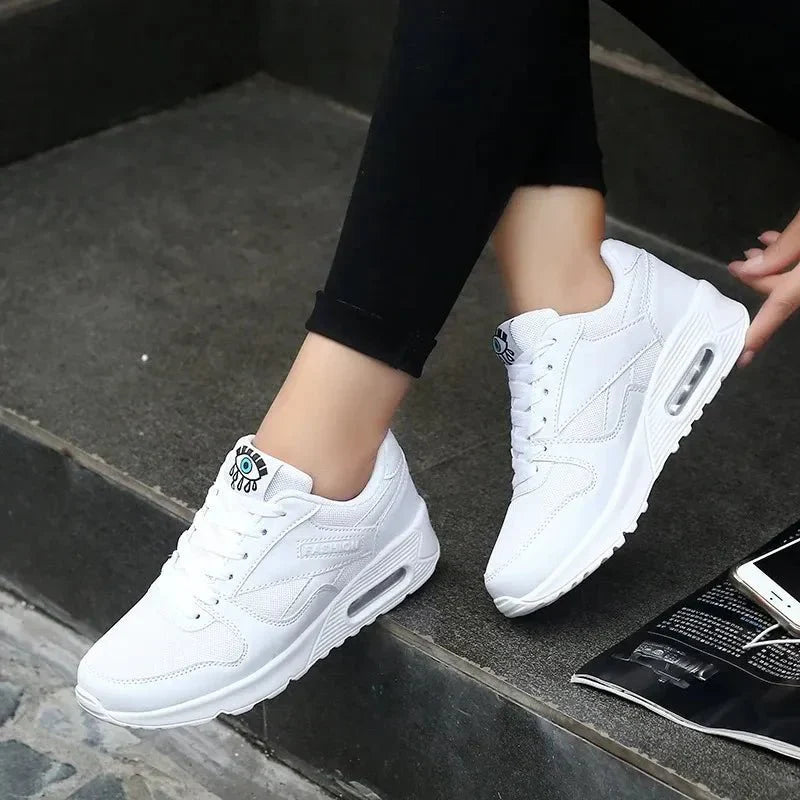 Casual Schuhe Frauen Wohnungen Plattform Sneaker Damen Schuhe Flache
