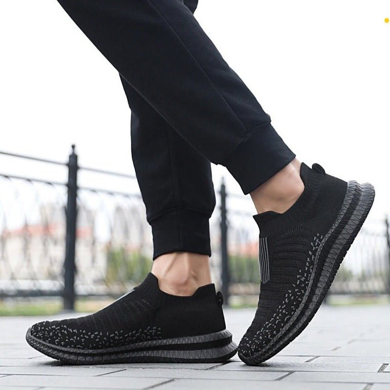 Leichte modische verschleißfeste Laufschuhe für Herren atmungsaktive Freizeitschuhe ein Sneaker