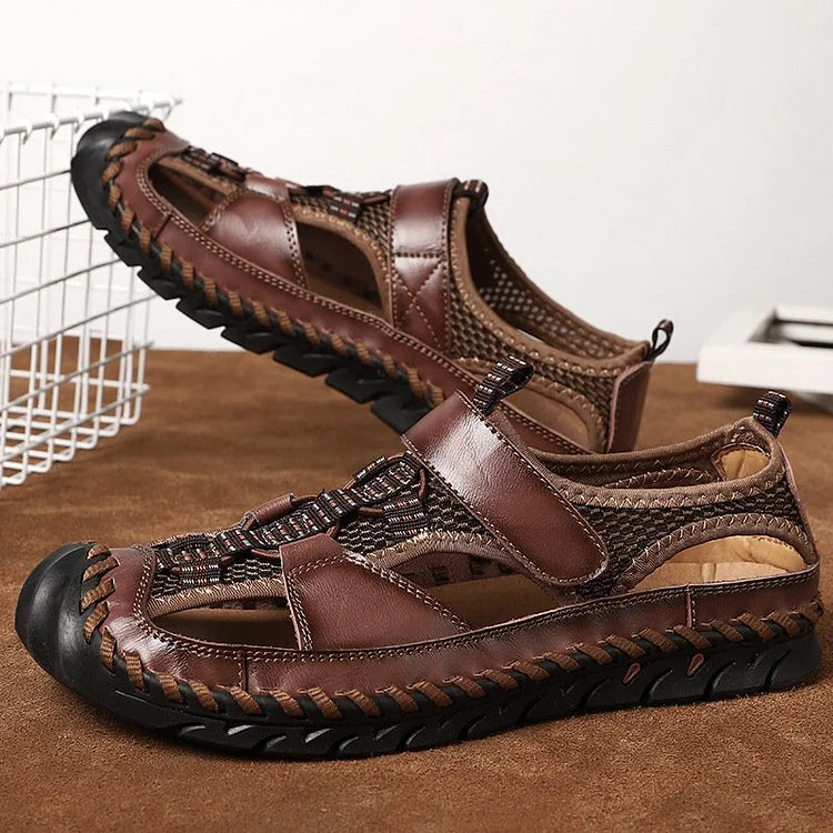 Handgefertigte Freizeitsandalen für Herren