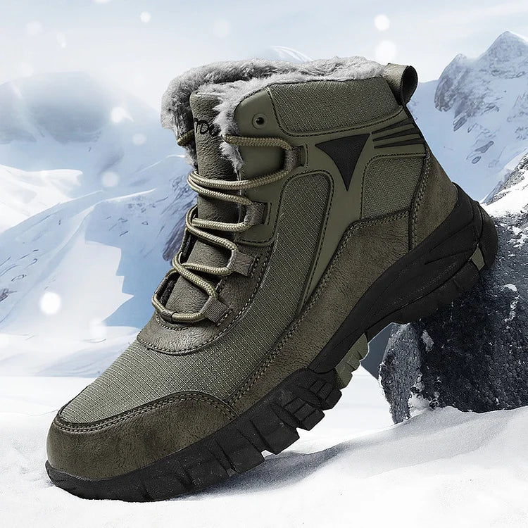 Herren Anti-Rutsch Winterstiefel