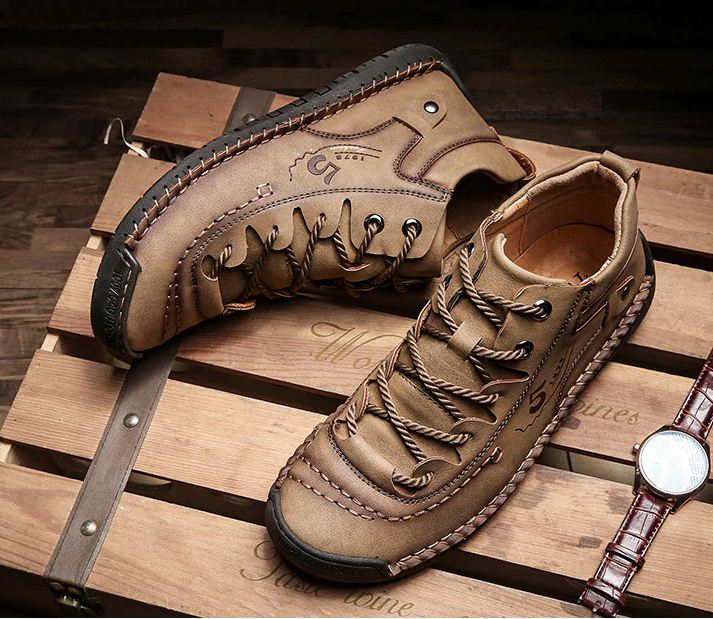 Vintage Lederstiefel